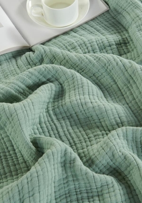 100% Katun Selimut Muslin Raja Berkelanjutan Selimut Muslin Ringan