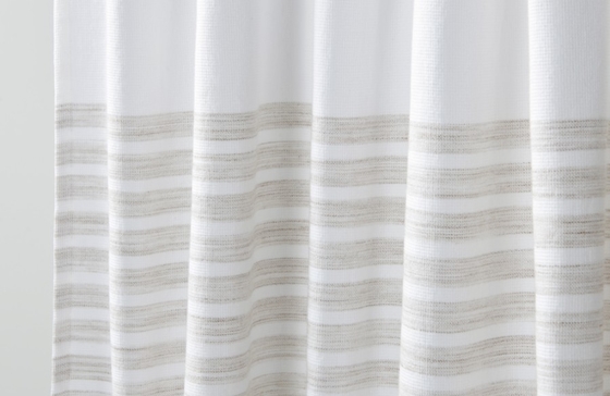 OEM Polyester Shower Curtain 72X72&quot; Putih Kotak Shower Curtain