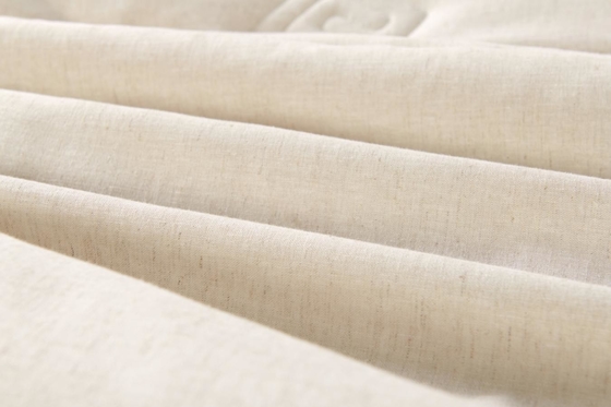 Kain Katun Campuran Solid Comforter Set King Komforter Set Berkelanjutan