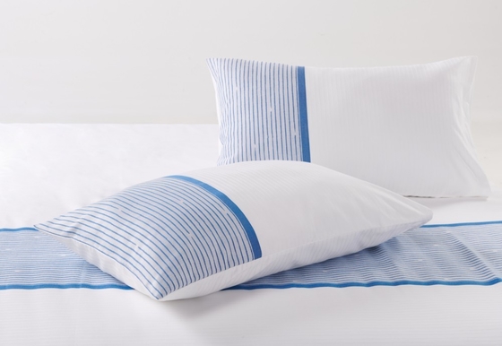 60 Katun 40 Polyester Sheets Putih Poly Katun Sheet Sets Pakaian hotel