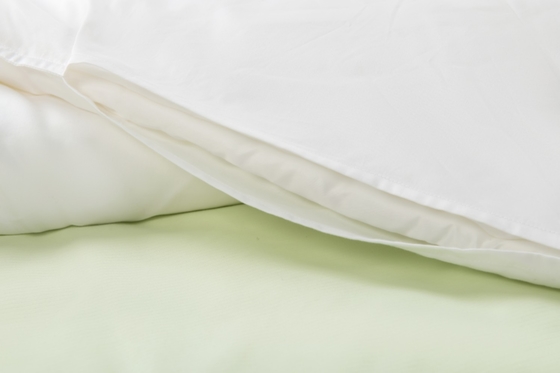Anak-anak Twin Ukuran Comforters Putih Organic Cotton Anak-anak Tempat Tidur Twin